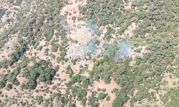 Karşıyaka'da orman yangını